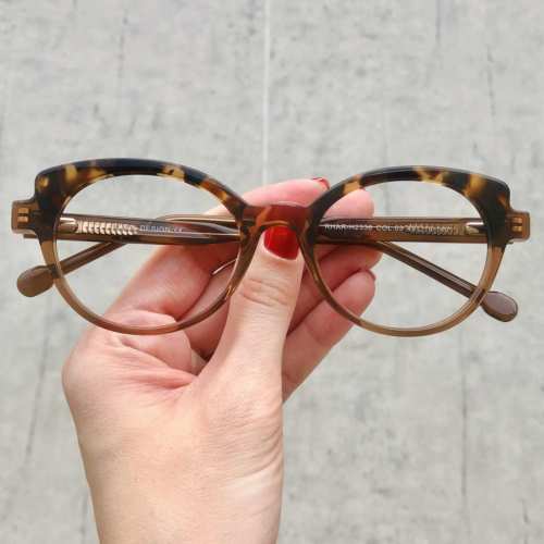 oticagriss oculos de grau gatinho marrom com tartaruga 184 2