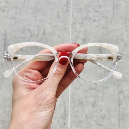 oticagriss oculos de grau gatinho transparente 184 2