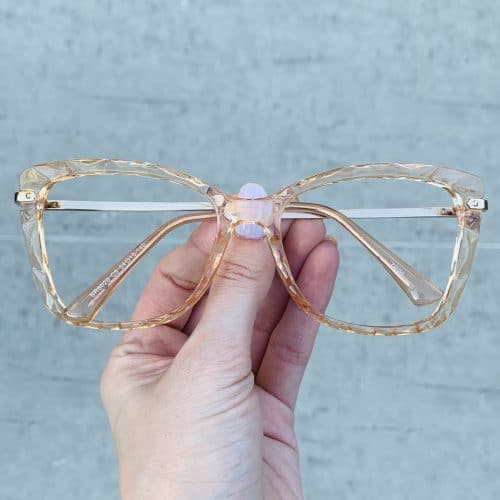 oticagriss oculos de grau gatinho dourado 236