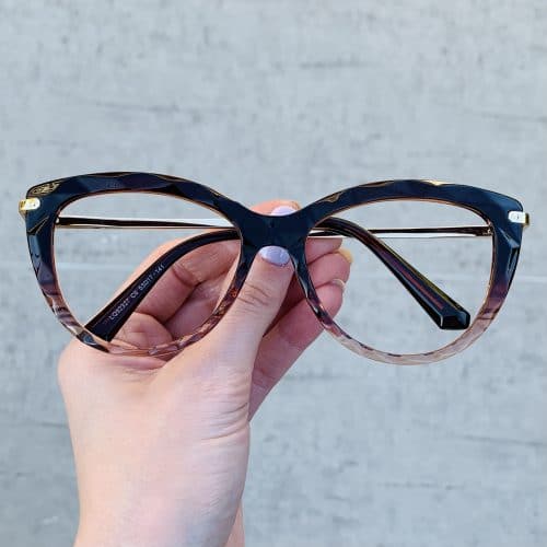 oticagriss oculos de grau gatinho marrom 240