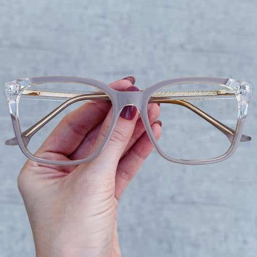 oticagriss oculos de grau quadrado transparente 272
