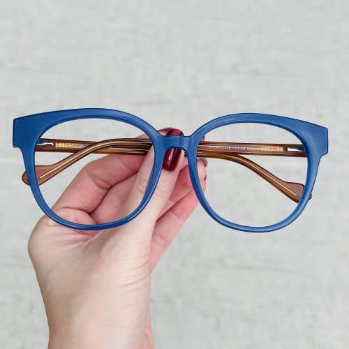 oticagriss oculos de grau redondo azul 284