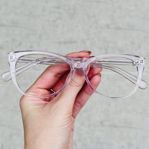 Óculos de Grau Feminino Gatinho Lilás 301