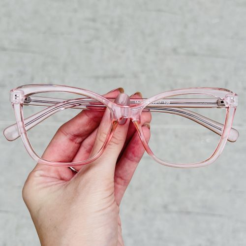 Óculos de Grau Feminino Gatinho Rosa 303