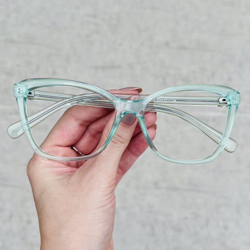 Óculos de Grau Feminino Gatinho Verde 303