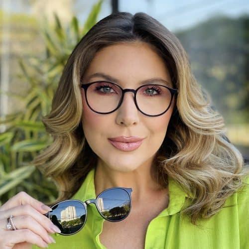 oticagriss oculos clip on 2 em 1 redondo azul 267 4